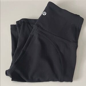 Lululemon Sweat & Repeat Shorts Black Size 4